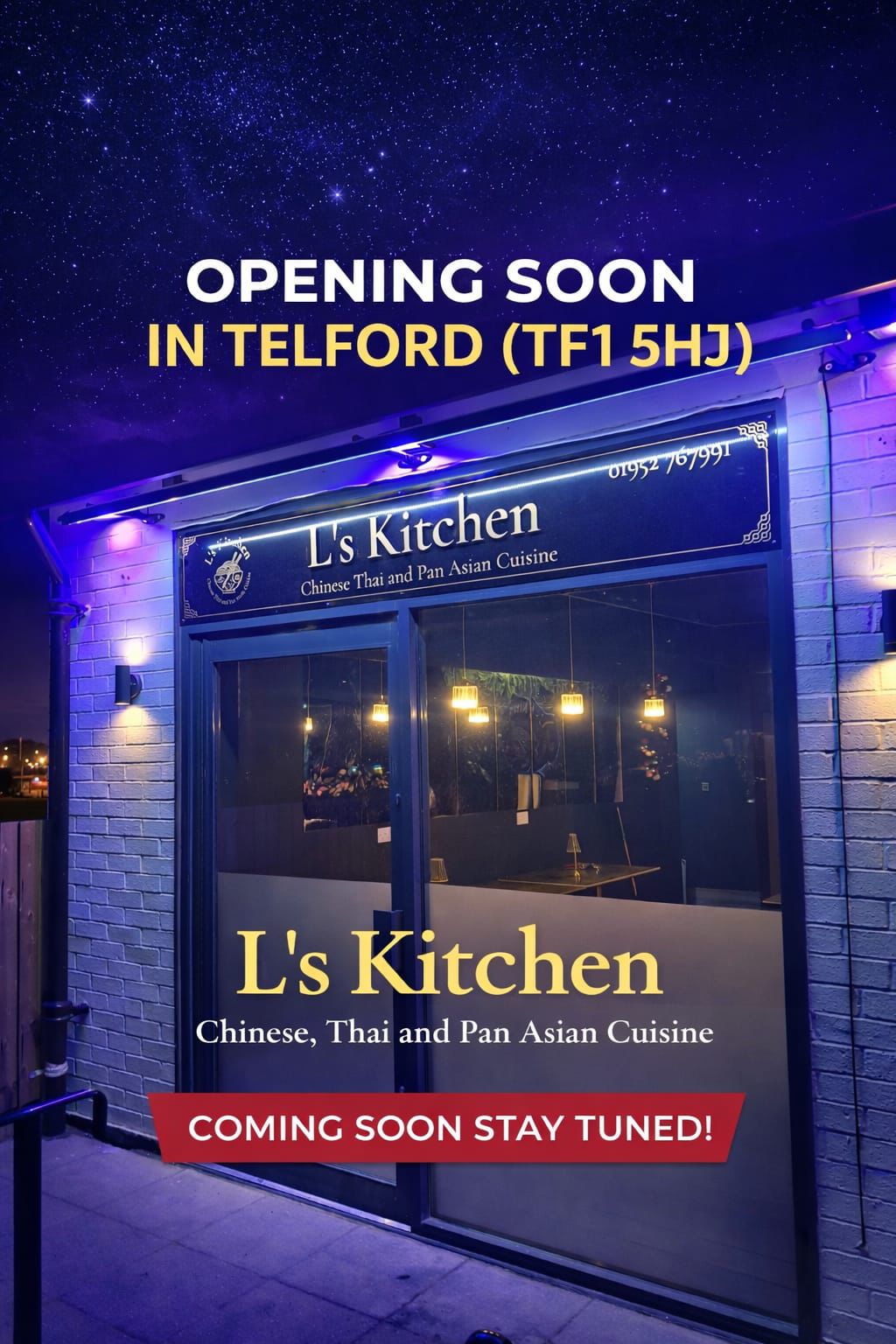 L’s Kitchen Welcome Image